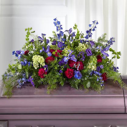 Always Treasured Casket Spray –  Albertsons Floral #0199, Boise ID