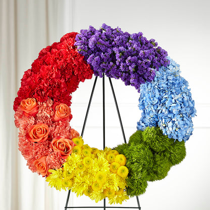 Circle of Love Wreath –  Albertsons Floral #0199, Boise ID
