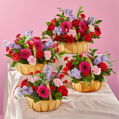 Pink Picnic Basket –  Albertsons Floral #0199, Boise ID