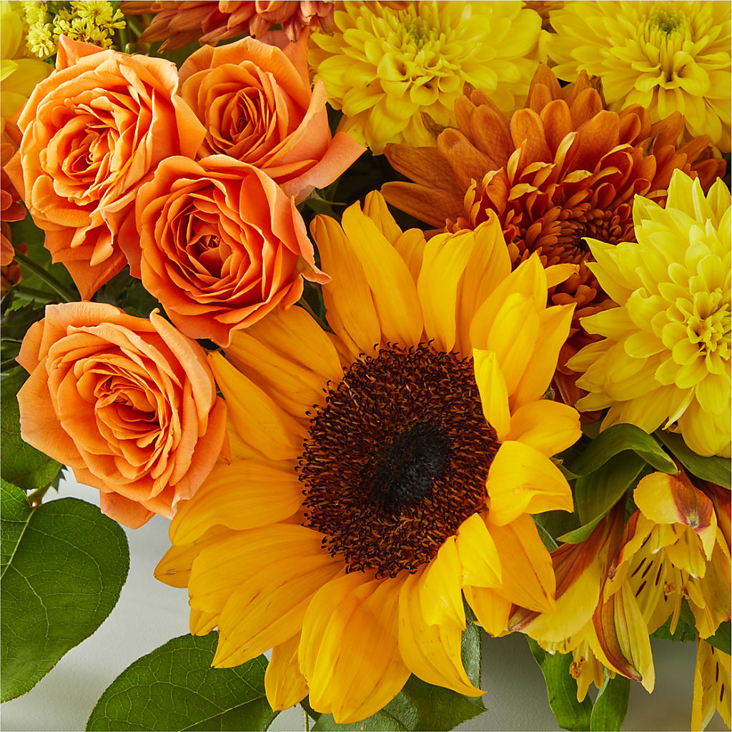 Autumn Harmony Centerpiece –  Albertsons Floral #0199, Boise ID
