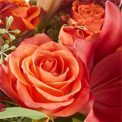 Crimson Leaves Bouquet –  Albertsons Floral #0199, Boise ID