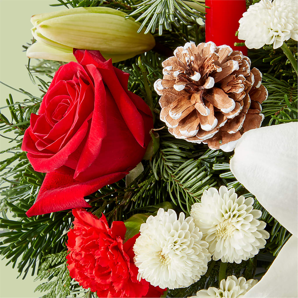 Seasonal Festivities Centerpiece –  Albertsons Floral #0199, Boise ID