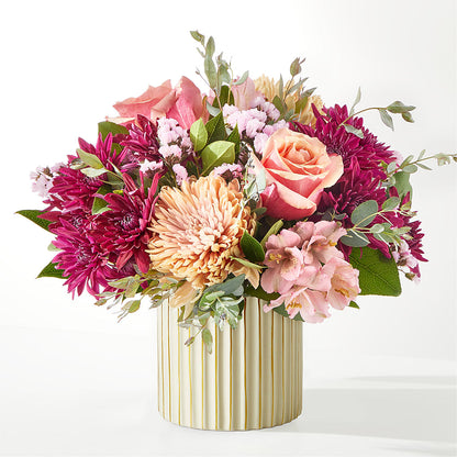 Berry Cobbler Bouquet with Ivory Vase –  Albertsons Floral #0199, Boise ID