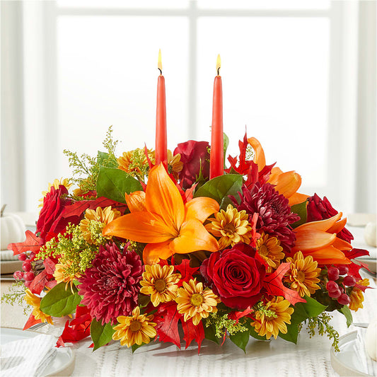 Autumn's Embrace Centerpiece –  Albertsons Floral #0199, Boise ID