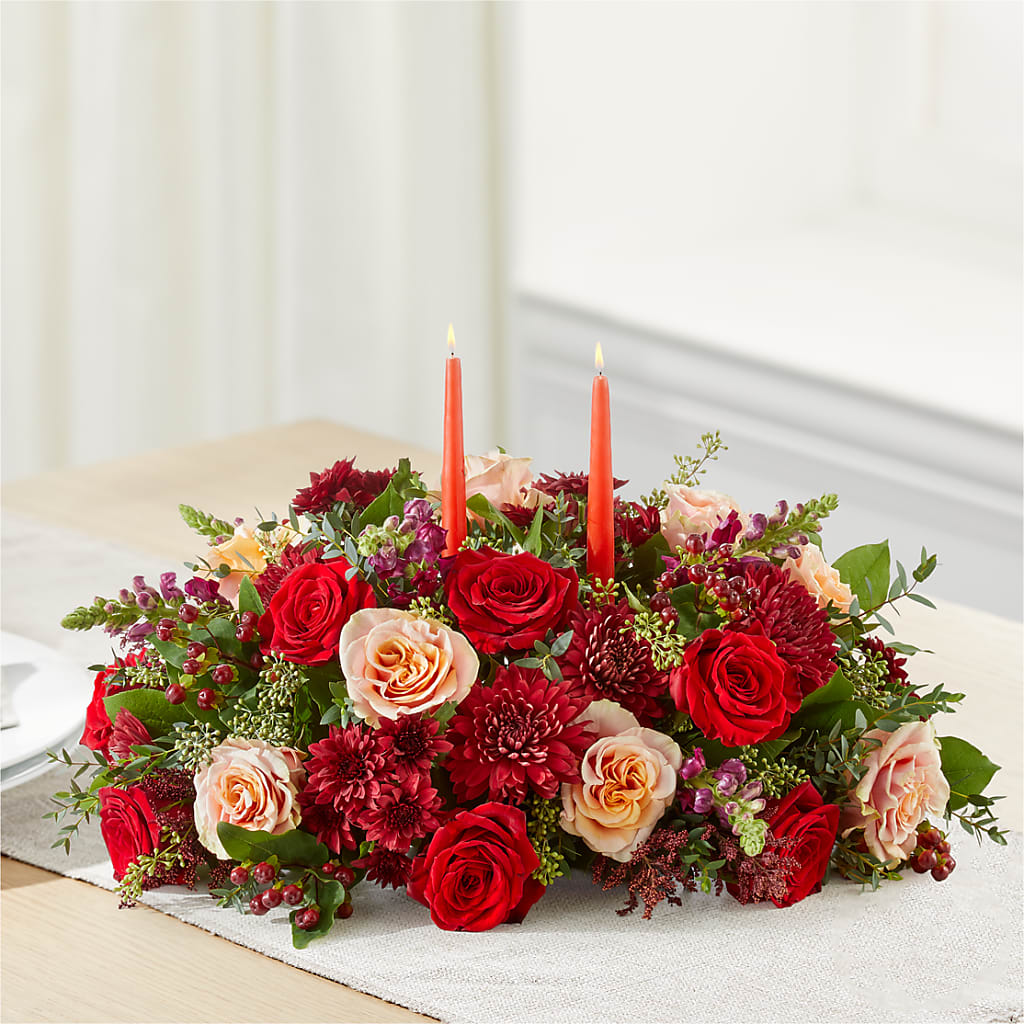 Most Thankful Centerpiece –  Albertsons Floral #0199, Boise ID