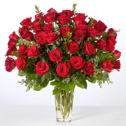 Forever Yours Fifty Stem Red Rose Bouquet –  Albertsons Floral #0199, Boise ID