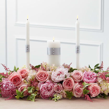 Worldwide Romance Unity Candle Arrangement –  Albertsons Floral #0199, Boise ID