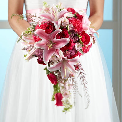 Lily & Rose Bouquet –  Albertsons Floral #0199, Boise ID