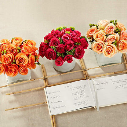 Dawn Rose Centerpiece –  Albertsons Floral #0199, Boise ID